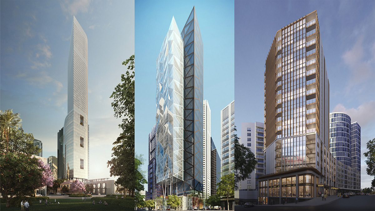 3d render cgi mulitstorey towers residential commercial visualisation